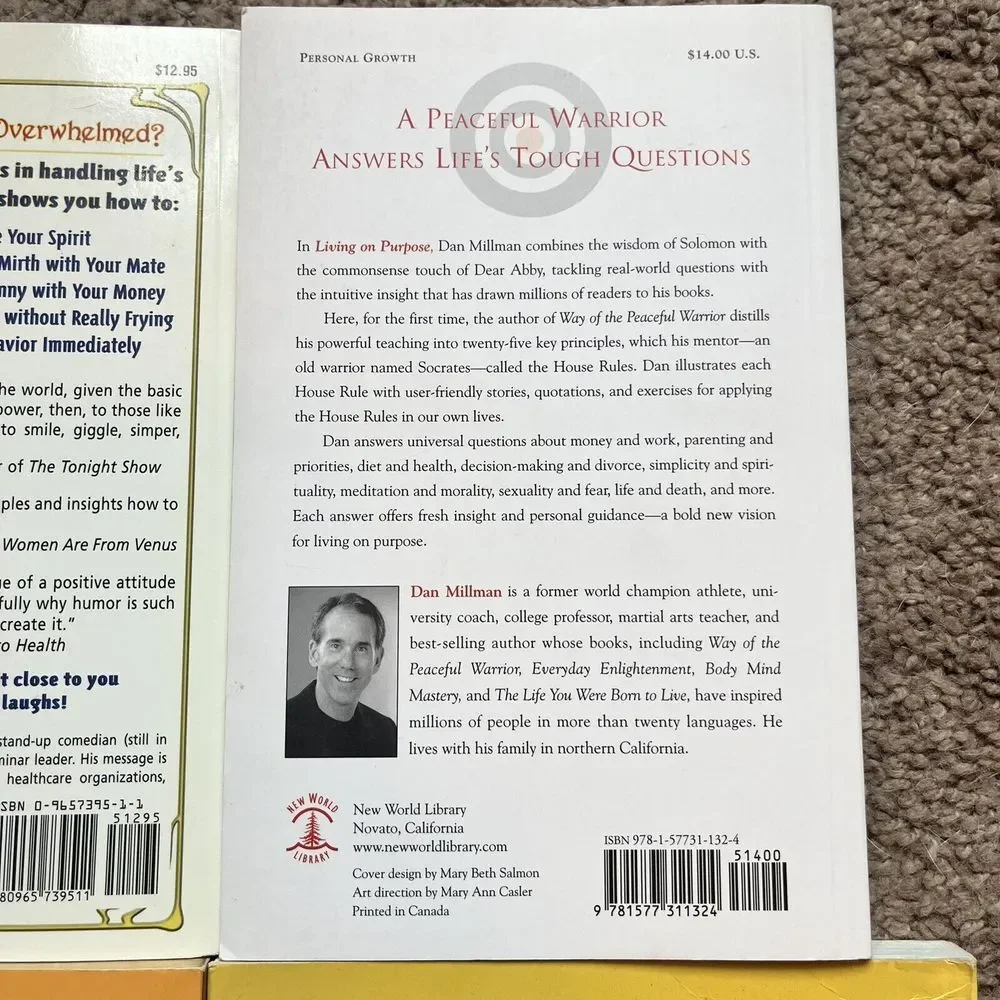 Personal Development‎ Book Lot of 6 Optimist Anger Trap Drive Likeability Factor
